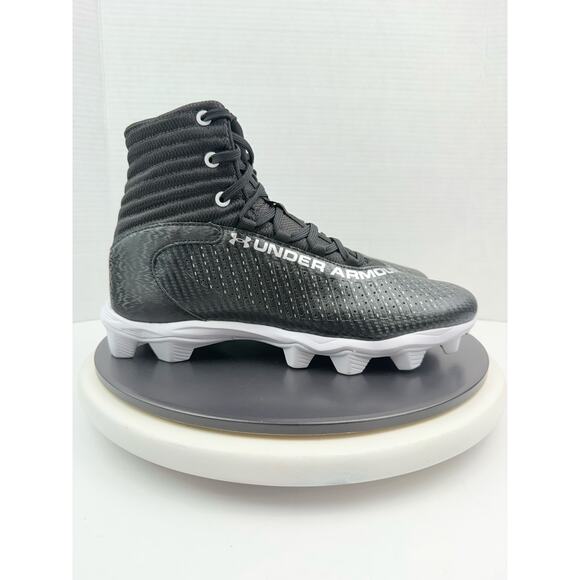 Under Armour UA Highlight Fran RM 2.0 Mens 9.5 Black Football Cleats 3027300-001 main image 4
